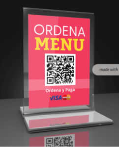 Ordena Menu desde la Mesa